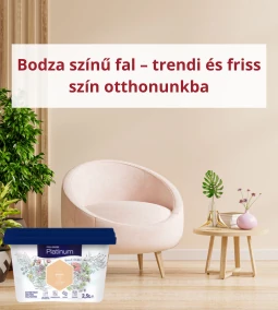 Bodza színű fal – trendi és friss szín otthonunkba