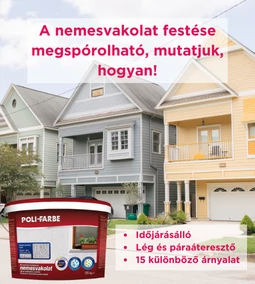 A nemesvakolat festése megspórolható, mutatjuk, hogyan!