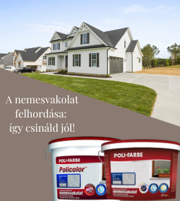 A nemesvakolat felhordása, és sok minden más, amit tudni érdemes róla