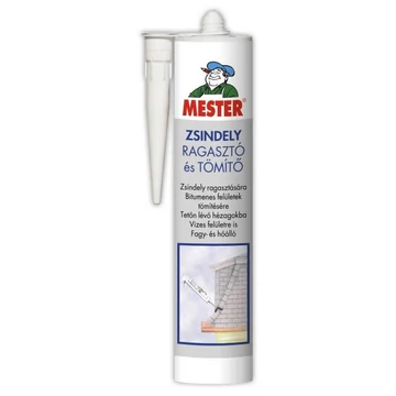 Mester Zsindely Ragasztó Tömítő 310 ml fekete