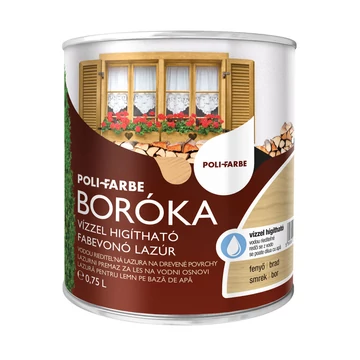 Polifarbe Boróka vizes bázisú lazúrfesték választható színben és kiszerelésben