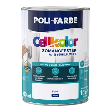 Poli-Farbe Cellkolor matt Zománcfesték választható színben és kiszerelésben