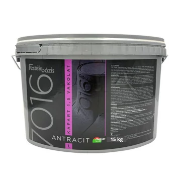 7016 1,5 mm kapart vakolat ANTRACIT színben 15 kg