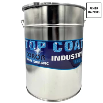 COROR Industry Ipari Zománc fehér Ral 9003 6kg