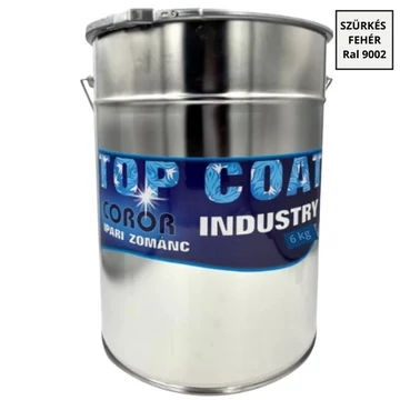 COROR Industry Ipari Zománc szürkésfehér Ral 9002 6kg