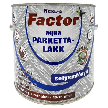 Factor Aqua Parkettalakk selyemfényű 20 l