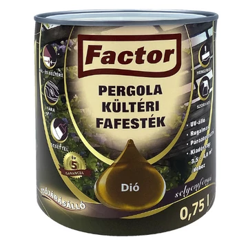 Factor Pergola dió 0,75 l kültéri fafesték