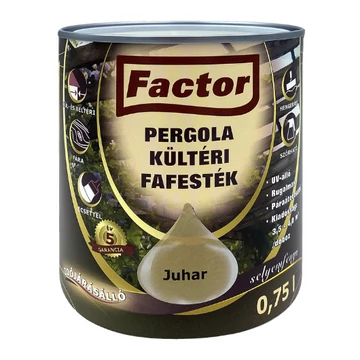 Factor Pergola juhar 0,75 l kültéri fafesték