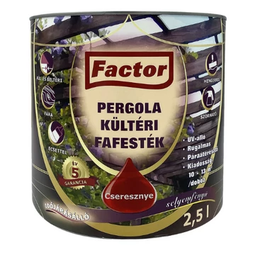 Factor Pergola cseresznye 2,5 l kültéri fafesték