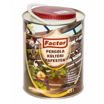 Factor Pergola gesztenye 2,5 l kültéri fafesték