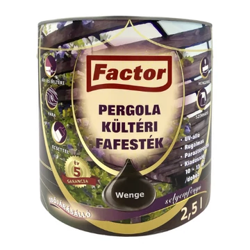 Factor Pergola wenge 2,5 l kültéri fafesték