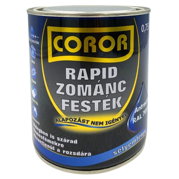 Coror Rapid Antracit Zománcfesték 0,75 l RAL 7016