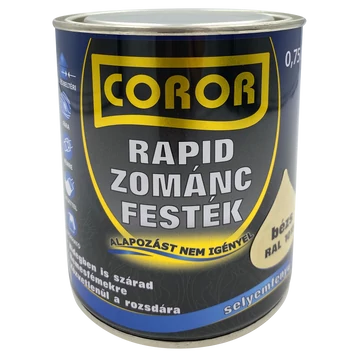 Coror Rapid bézs 0,75 l Zománcfesték RAL 1015