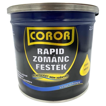 Coror Rapid cinksárga 2,5 l Zománcfesték