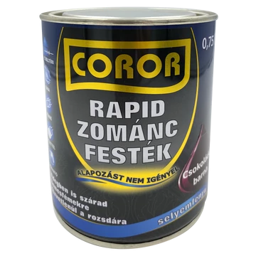 Coror Rapid csokoládébarna 0,75 l Zománcfesték
