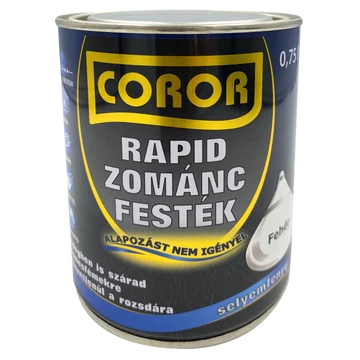 Coror Rapid fehér 0,75 l Zománcfesték