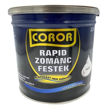 Coror Rapid fehér 2,5 l Zománcfesték