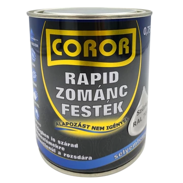 Coror Rapid szürke 0,75 l Zománcfesték RAL 7035