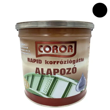 Coror Rapid fekete 2,5 l Korróziógátló alapozó