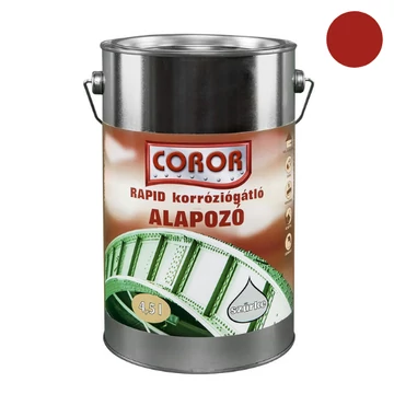Coror Rapid vörös 4,5 l Korróziógátló alapozó