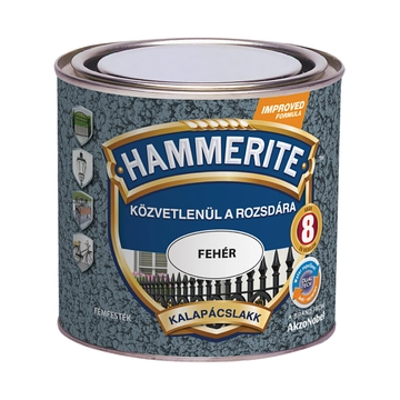 Hammerite közvetlenül rozsdára festék választható színben és kiszerelésben kalapácslakk felület