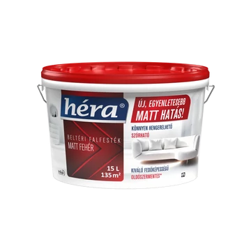 Héra beltéri falfesték fehér választható kiszerelésben
