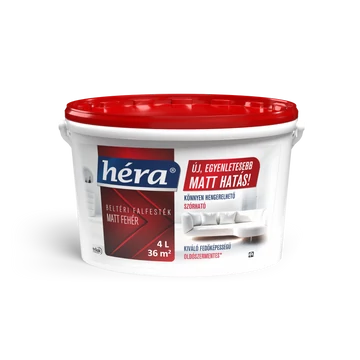 Héra beltéri falfesték fehér 4 l