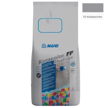 Mapei Flex Fuga 112 Középszürke KERACOLOR FF 2KG
