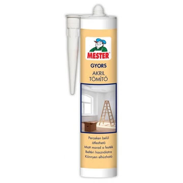 Mester Gyors Akril Tömítő 310 ml fehér