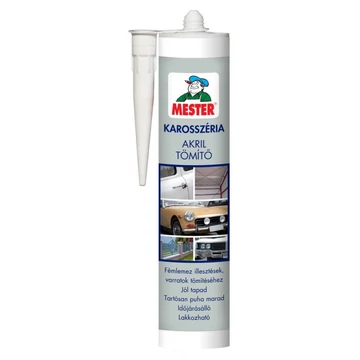 Mester Karosszéria Akril Tömítő 310 ml szürke
