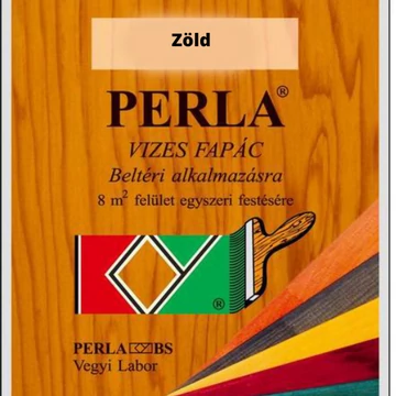 Perla zöld vizes fapác