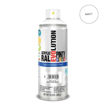 Pinty Plus Evolution vizes bázisú akril festék spray választható színben matt 400ml