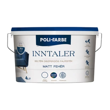 Polifarbe Inntaler fehér 4 l beltéri diszperziós falfesték