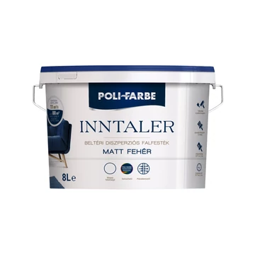 Poli-Farbe Inntaler fehér 8 l beltéri diszperziós falfesték