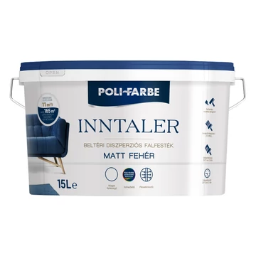 Polifarbe Inntaler fehér 15 l beltéri diszperziós falfesték