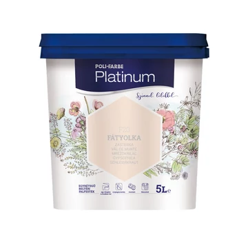 Poli-Farbe Platinum fátyolka 5 l színes beltéri falfesték