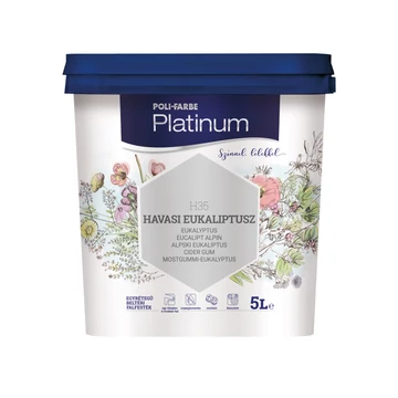 Poli-Farbe Platinum havasi eukaliptusz 5 l színes beltéri falfesték