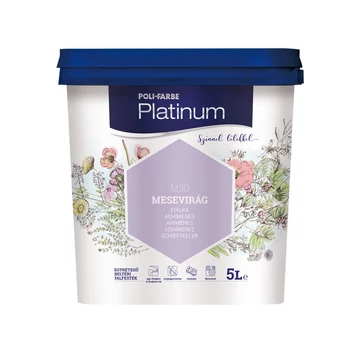 Poli-Farbe Platinum mesevirág 5 l színes beltéri falfesték