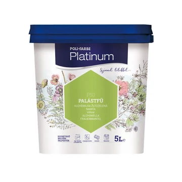 Poli-Farbe Platinum palástfű 5 l színes beltéri falfesték