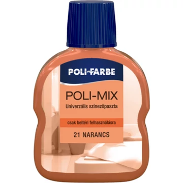 Színezőpaszta Univerzális Poli-Mix narancs 21 színben 100ml 