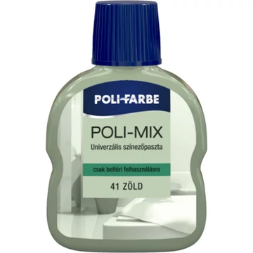 Színezőpaszta Univerzális Poli-Mix zöld 41 színben 100ml 