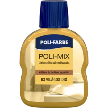Színezőpaszta Univerzális Poli-Mix világos dió 63 színben 100ml 