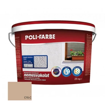 Nemesvakolat kapart 1,5 mm 25 kg C15-C Poli-Farbe