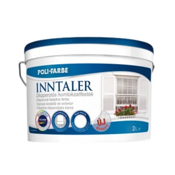 Poli-Farbe Inntaler Diszperziós Homlokzatfesték fehér 2l