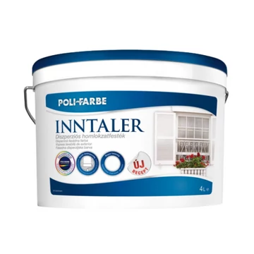 Poli-Farbe Inntaler Diszperziós Homlokzatfesték fehér 4l