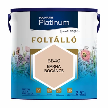 Poli-Farbe Platinum Foltálló Barna Bogáncs 2,5l