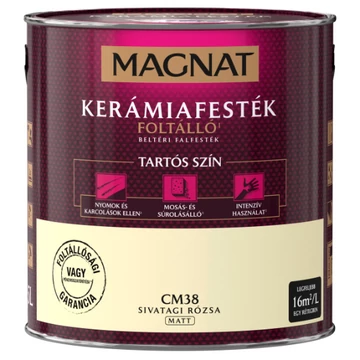 Magnat Kerámiafesték sivatagi rózsa 2,5l foltálló beltéri matt CM38
