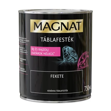 Magnat kerámia táblafesték fekete 0,75l