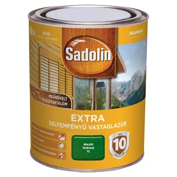 Sadolin Extra selyemfényű vastaglazúr választható színben és kiszerelésben