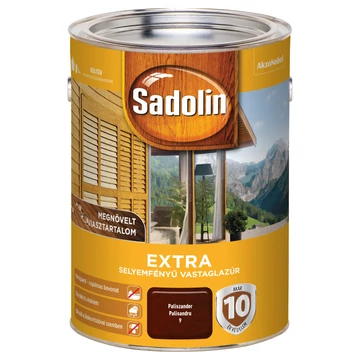 Sadolin Extra paliszander 5 l selyemfényű vastaglazúr